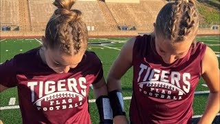 Addy & Riley Spring Football HIGHLIGHTS! (that I got on tape) #echs  🏈 