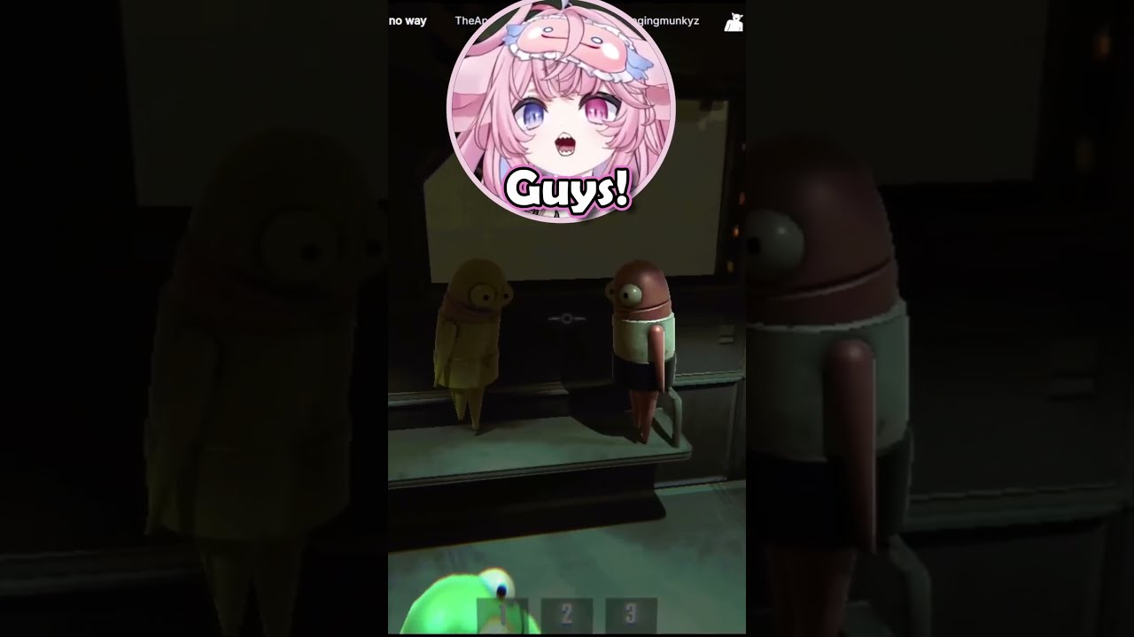 vtuber touches grass for the first time #shorts #twitch #vtuber