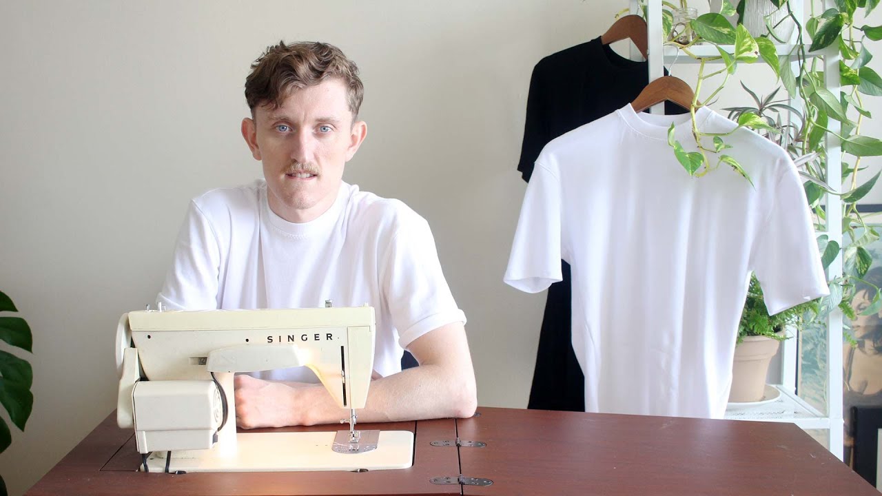 Sewing Lux White Tees - YouTube