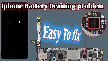 How To FIX iPhone 6,6+,7,7+,8,8+ Battery Draining Too Fast iPhone Battery Draining Without Use