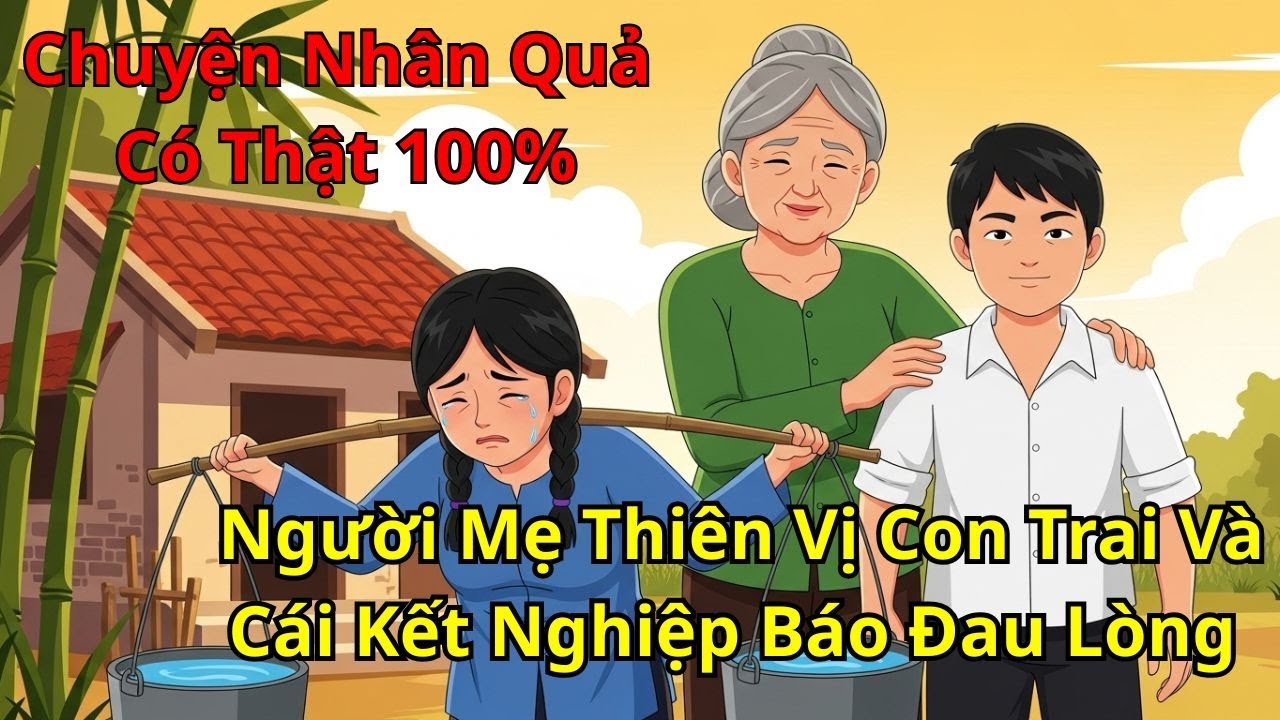 Chuyện nhân quả có thật 100 | Người Mẹ Thiên Vị Con Trai Và Cái Kết Nghiệp Báo Đau Lòng