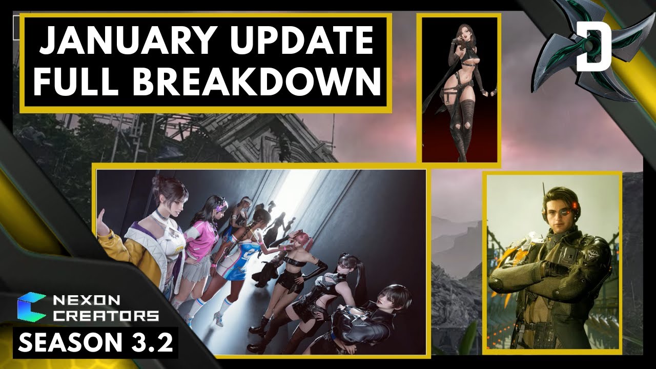 Полный обзор январского обновления - 3 сезон - The First Descendant - ролевой шутер от третьего л...
