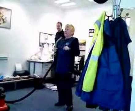 Sheila The "Singing Cleaner"