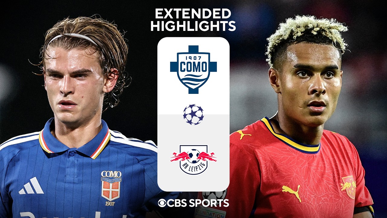 Como vs. RB Leipzig: Extended Highlights | UCL League Phase MD 1 | CBS Sports Golazo