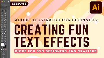 Adobe Illustrator: Fun Text Effects to Use in Design and SVG Files