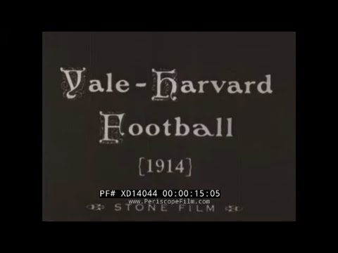 Vídeo: Quando foi o primeiro jogo de futebol americano de Harvard Yale?