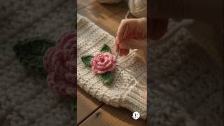 Cottagecore Crochet Cardigan 🤍 Handmade Dream#shorts #crochet   #viral