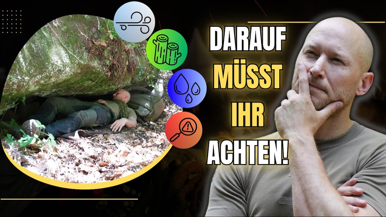 Wie wählt man einen guten Lagerplatz im Wald aus? | Bushcraft Lexikon