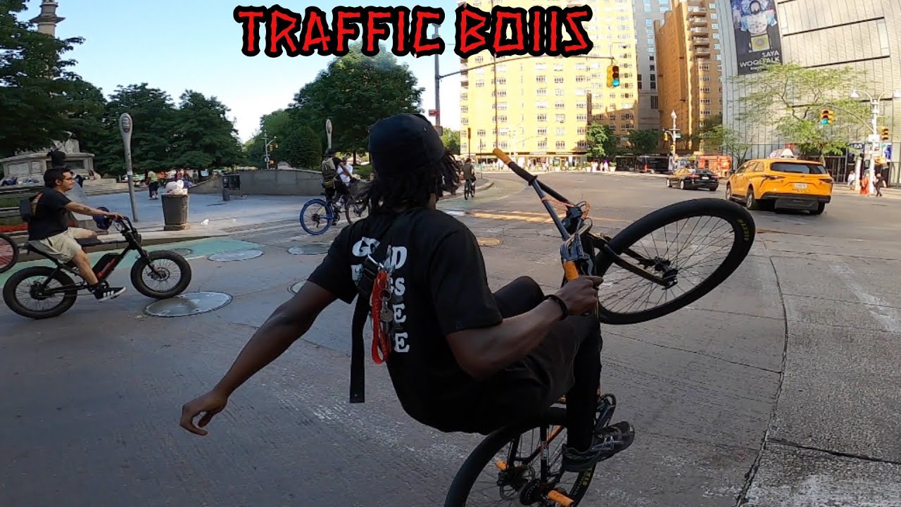 TRAFFIC BOIS RIDEOUT TOOK OVER NYC!!!! (ALL SMOKE)