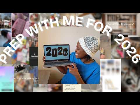 📚PREP WITH ME FOR 2026|| making vision board, decluttering... (Holidays in Hungary ep2)