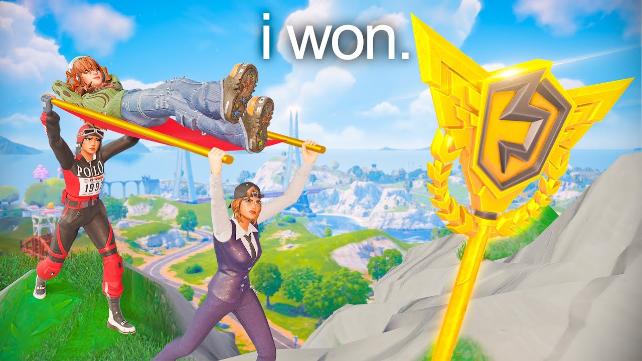 I Hired Pros to Win Me FNCS..