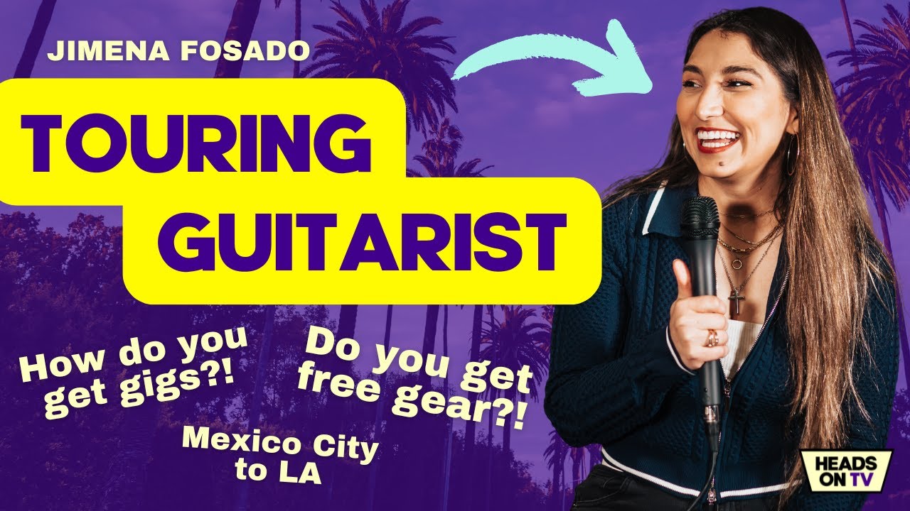 Building a successful career as a touring guitarist feat. Jimena Fosado | Buy My Merch Podcast