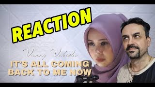CÉLINE DION - IT'S ALL COMING BACK TO ME NOW COVER BY VANNY VABIOLA REACTION