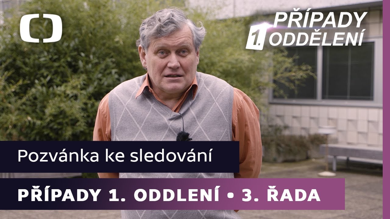 Případy 1. oddělení | Už dnes na ČT1 a v iVysílání