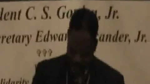 Part 1 Pastor Julius R  Sumler   La  Baptist Conve...