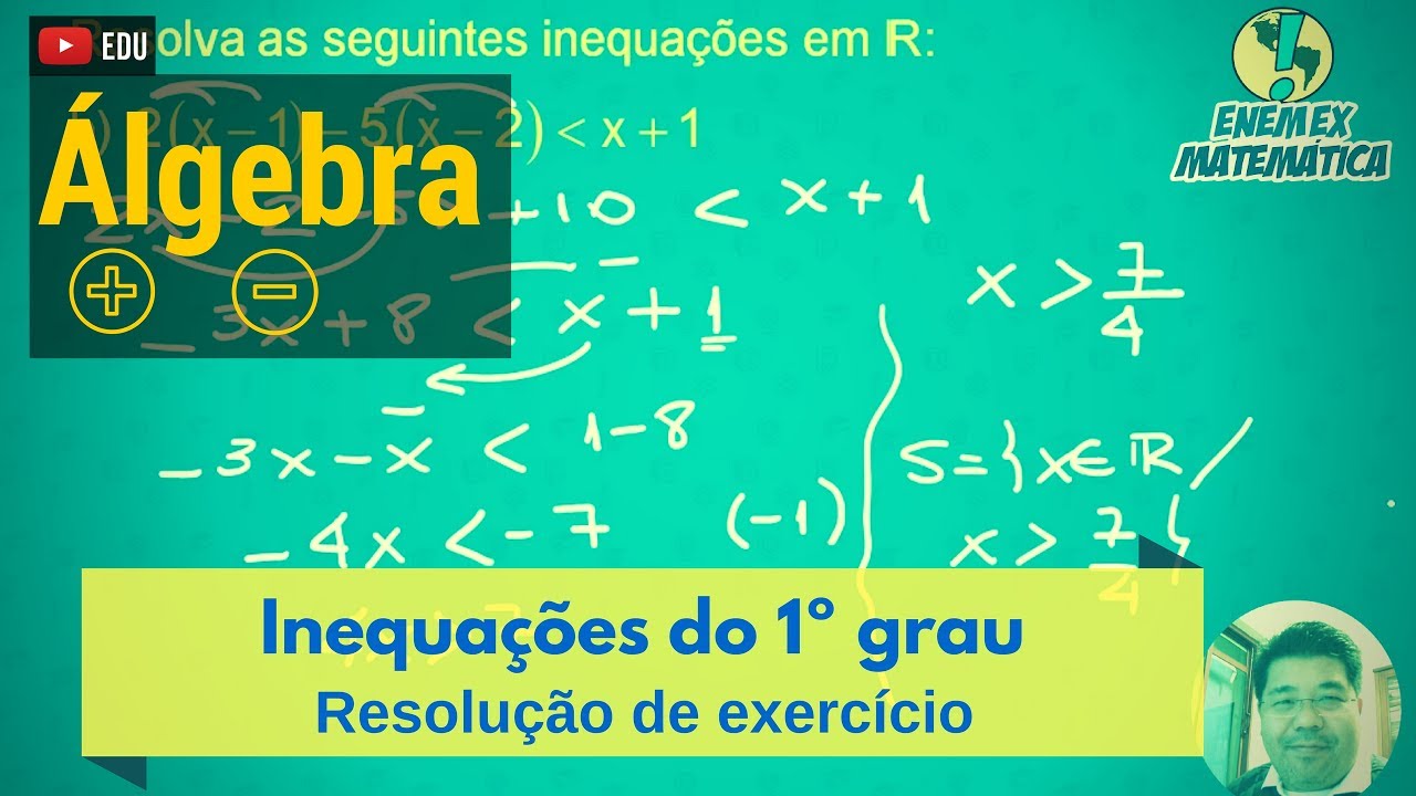Enemex Matemática - ÁLGEBRA