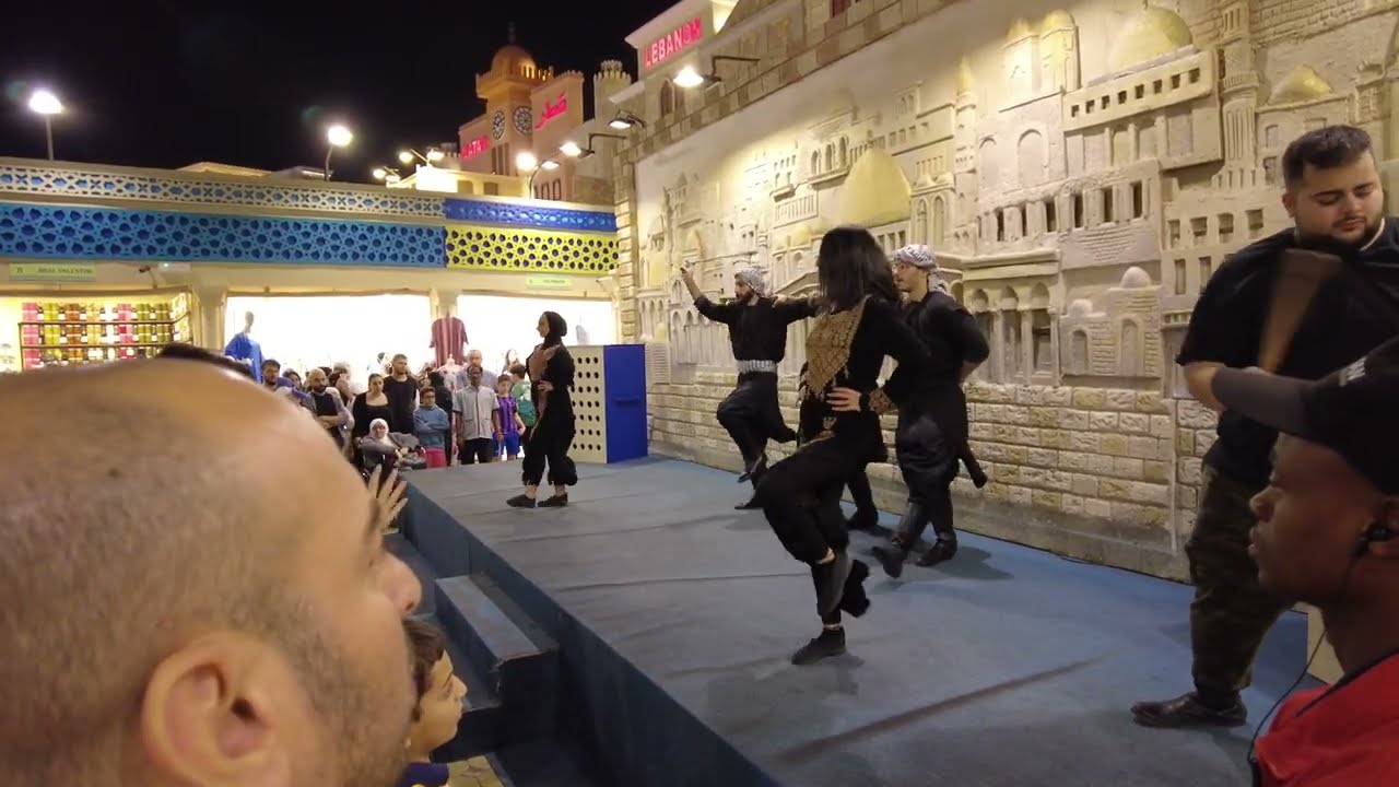 GW - Special #3-1 - Dubai Global Village - Palestine - Dabke (local dance) - 4K