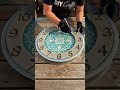 Luxury Concrete Wall Clock DIY 😳 Handmade Craft Timelapse