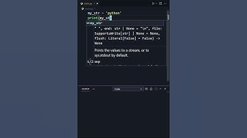 Easy way to reverse a string in python   #shorts #python #pythontricks