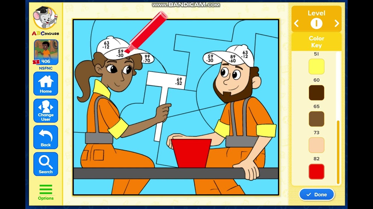 ABCmouse: 0023 - Level 8: Lesson 9 On the Job! Part: (2/3)