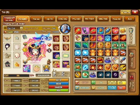 Video Nạp 10m up acc NgocAn - Chiến thần thử Đại Sư full... - youtube