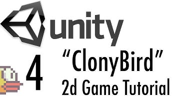 Unity Tutorial: A Complete 2d Game (ClonyBird) - 4/7