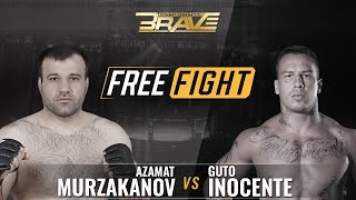 FREE MMA Fight | Azamat Murzakanov VS Guto Inocente | BRAVE CF 29