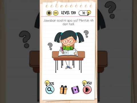 Brain Test Asah Otak Kocak Level 139 Jawaban Soal Ini Apa Ya Mentok Nih Dari Tadi Bahasa Indonesia Youtube