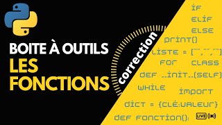 BAO   06 PYTHON LES FONCTIONS  correction