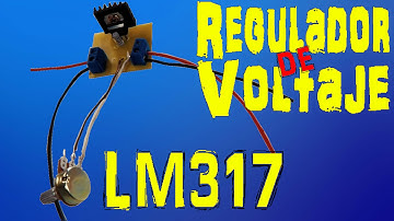 Controlador de voltaje LM317