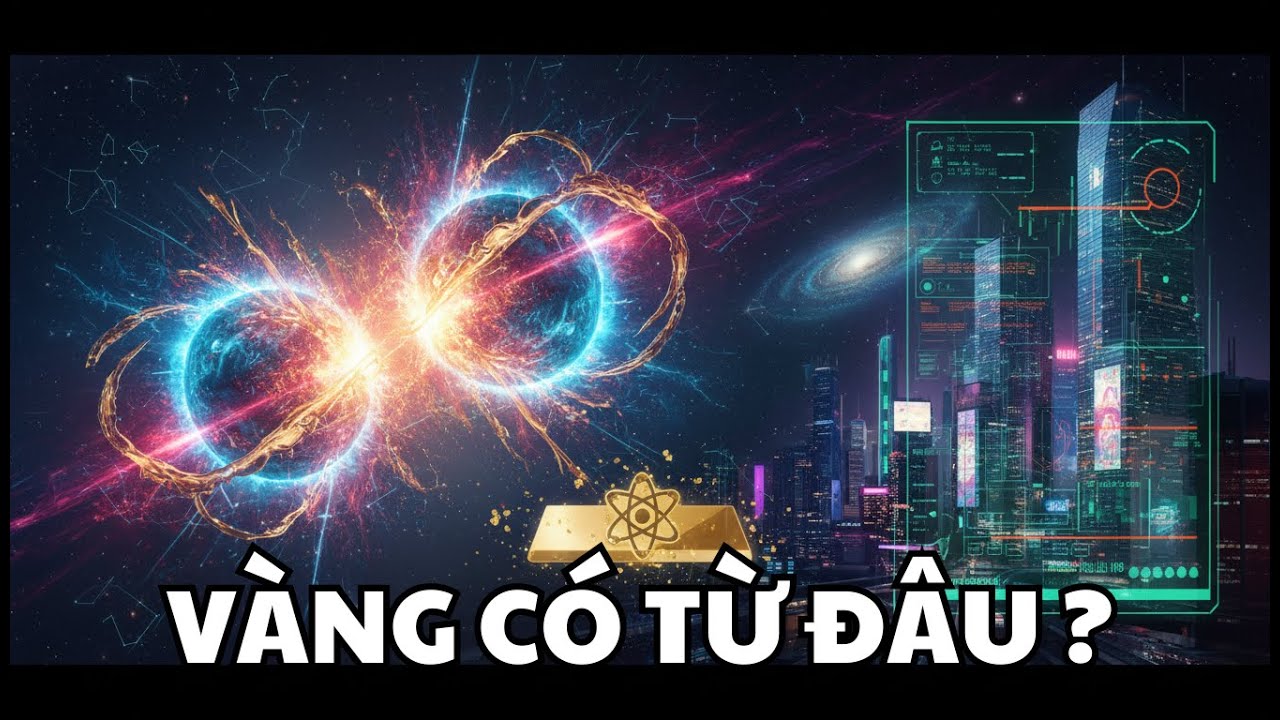 Vụ va chạm sao neutron: nơi tạo ra vàng? Bí ẩn nguồn gốc kim loại quý