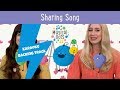 Sharing song  karaoke backing track  musical dots  quality kids music