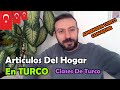CLASES DE TURCO  : Articulos Del Hogar - Aprender Turco