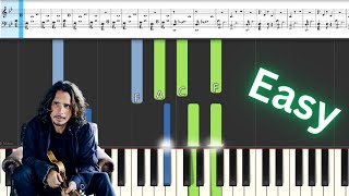 Audioslave - Like a Stone - Accurate Piano Tutorial with Sheet Music