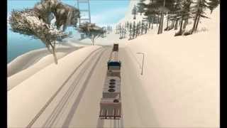 GTA SA Iceroad Trucking 3[HD]