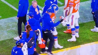 J.K. DOBBINS INJURY: LAS VEGAS RAIDERS VS. DENVER BRONCOS: NFL WEEK 10: THURSDAY, NOVEMBER 6, 2025