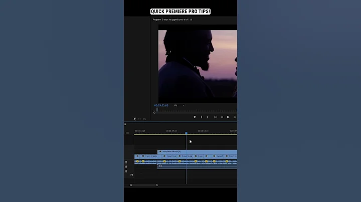 Premiere Pro Tips Every Editor Should Know: Selection Follows Playhead | #shorts