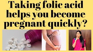 Taking folic acid helps you become pregnant quickly? screenshot 4