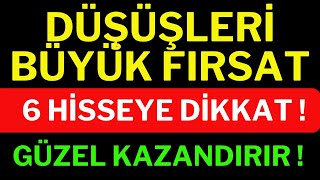 Olası Düşüşlerinde 6 Büyük Hisse Mükemmel Fırsat Verir, Borsa Yorumları, Dolar