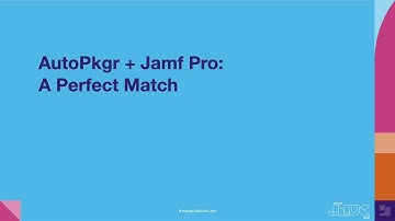 AutoPkgr + Jamf Pro - A Perfect Match | JNUC 2021