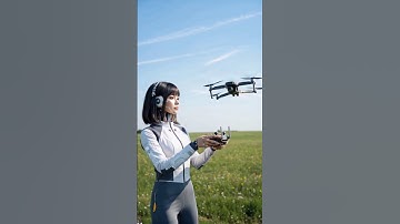 Cô gái robot xinh đẹp đang lái máy bay#robots #robotgirl#robotgirl