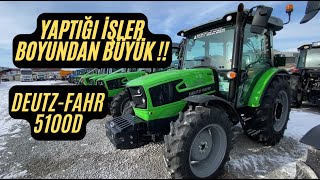 Deutz-Fahr 5100D İncelemesi 3 Silindirli Motordan İnanılmaz Tork Boyundan Büyük İşler Yapıyor