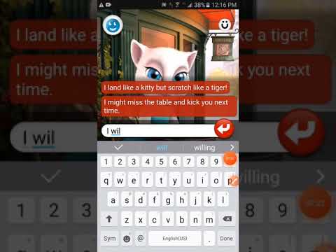 *warning swear words*Playing talking angela and talking ginger SUS FROM SAME COMPANY!ginger eyes!!!!