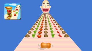 Sandwich Runner 🆚 Maze Craze Max All Levels Gameplay Walkthrough (iOS Android) 2048 Gameplay.