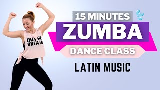 🔥15 Min Zumba Cardio Workout🔥Beginners Latin Dance ZUMBA CLASS🔥Exercise To Lose Weight FAST🔥