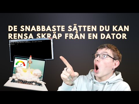 De snabbaste sätten du kan rensa skräp från en dator
