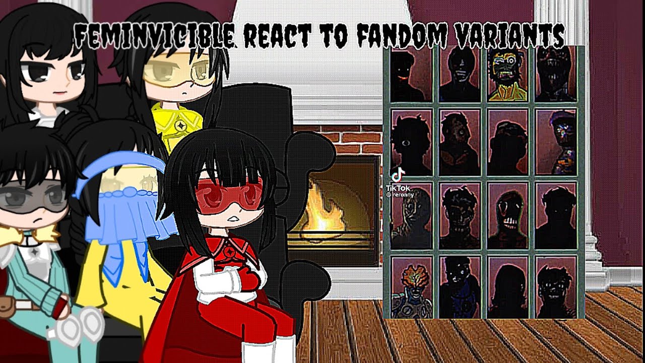 Feminvicible variants react to invincible variants/fandom/gacha🇷🇺🇺🇲🇧🇷🇪🇦