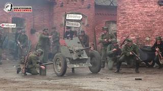 Reenactment. Battle in Berlin. (Volgograd) Реконструкция боев в Берлине 23.04.2017 г.