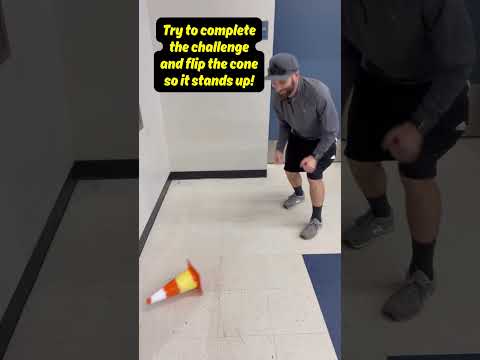 Play Candy Corn Cone Flip Challenge! Halloween Station Activity! #physed #challenge