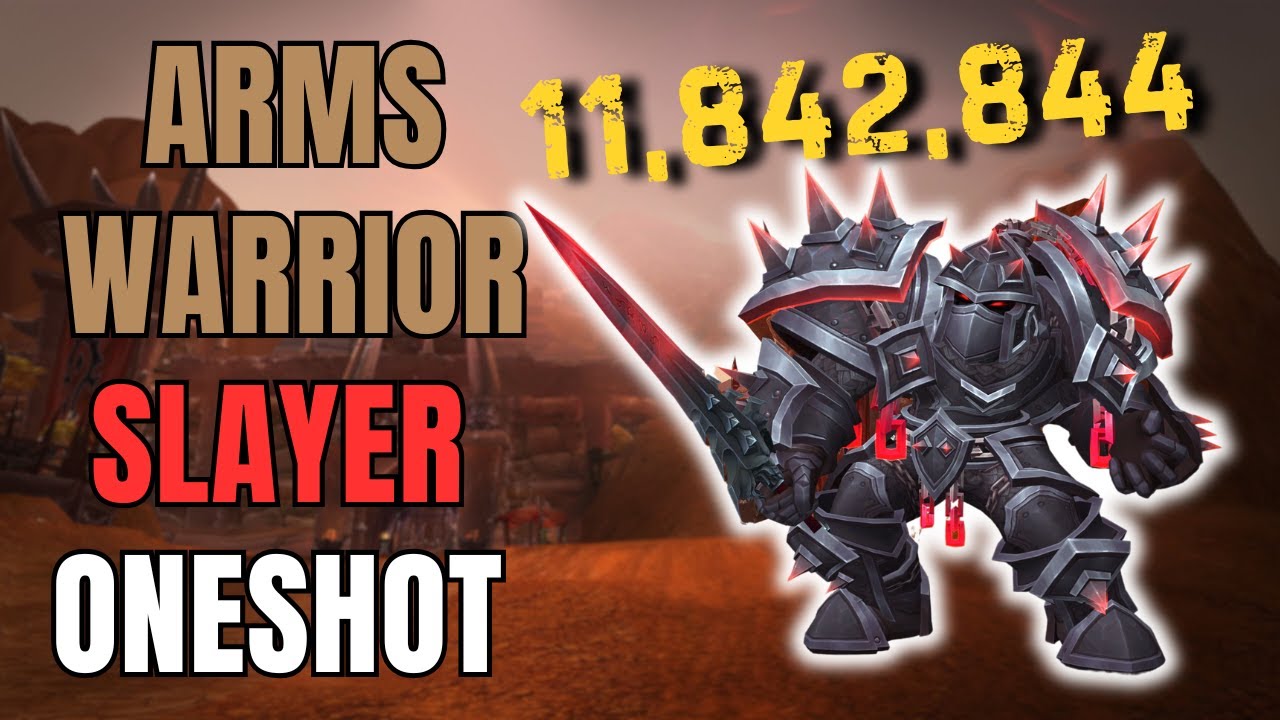 С помощью этой экипировки воина специализации «Оружие» вы сможете убить всё с одного удара.